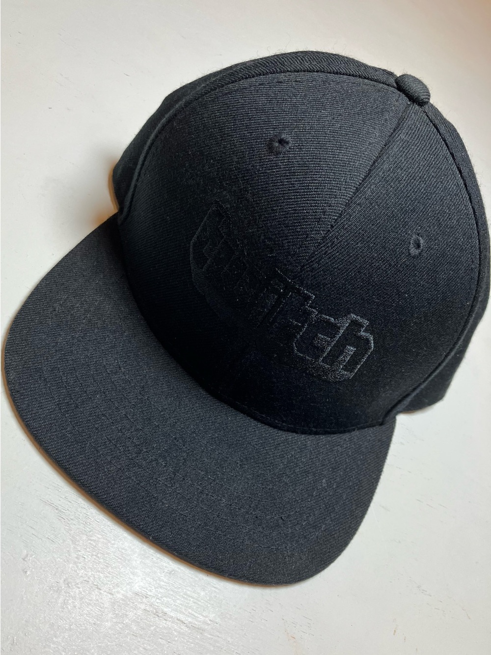 Twitch Embroidered Black Snapback Cap